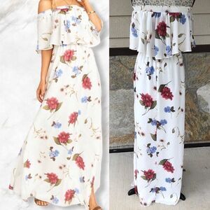 Show Me Your Mumu SMYM Hacienda Floral Maxi Dress Size Small